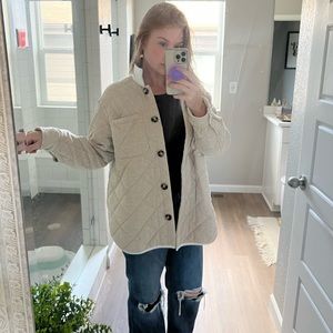 Z Supply Quilted Shacket